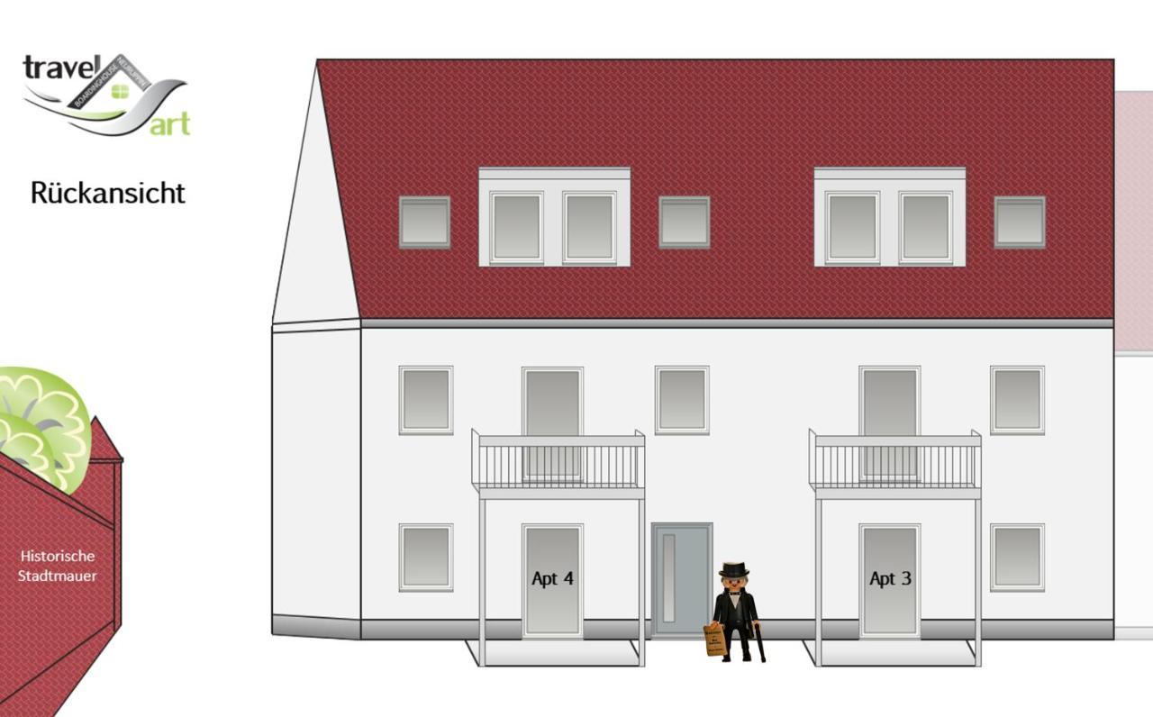 Aparthotel Travel Art Boardinghouse Neuruppin Zewnętrze zdjęcie
